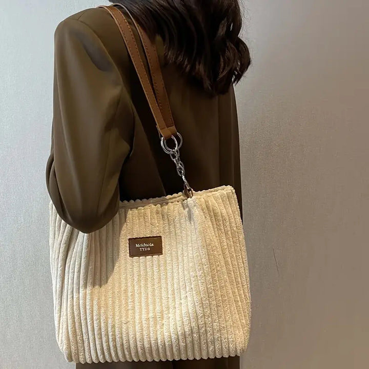 Megan™ | Cotton Corduroy Bag