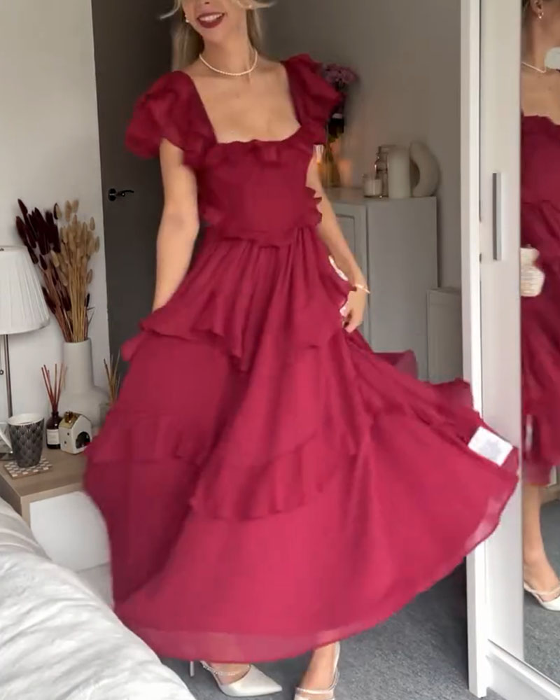 Elisa™ | Ruffle Dress