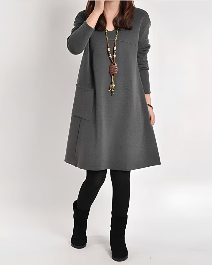 Ida™ | Timeless Single-Pocket Dress