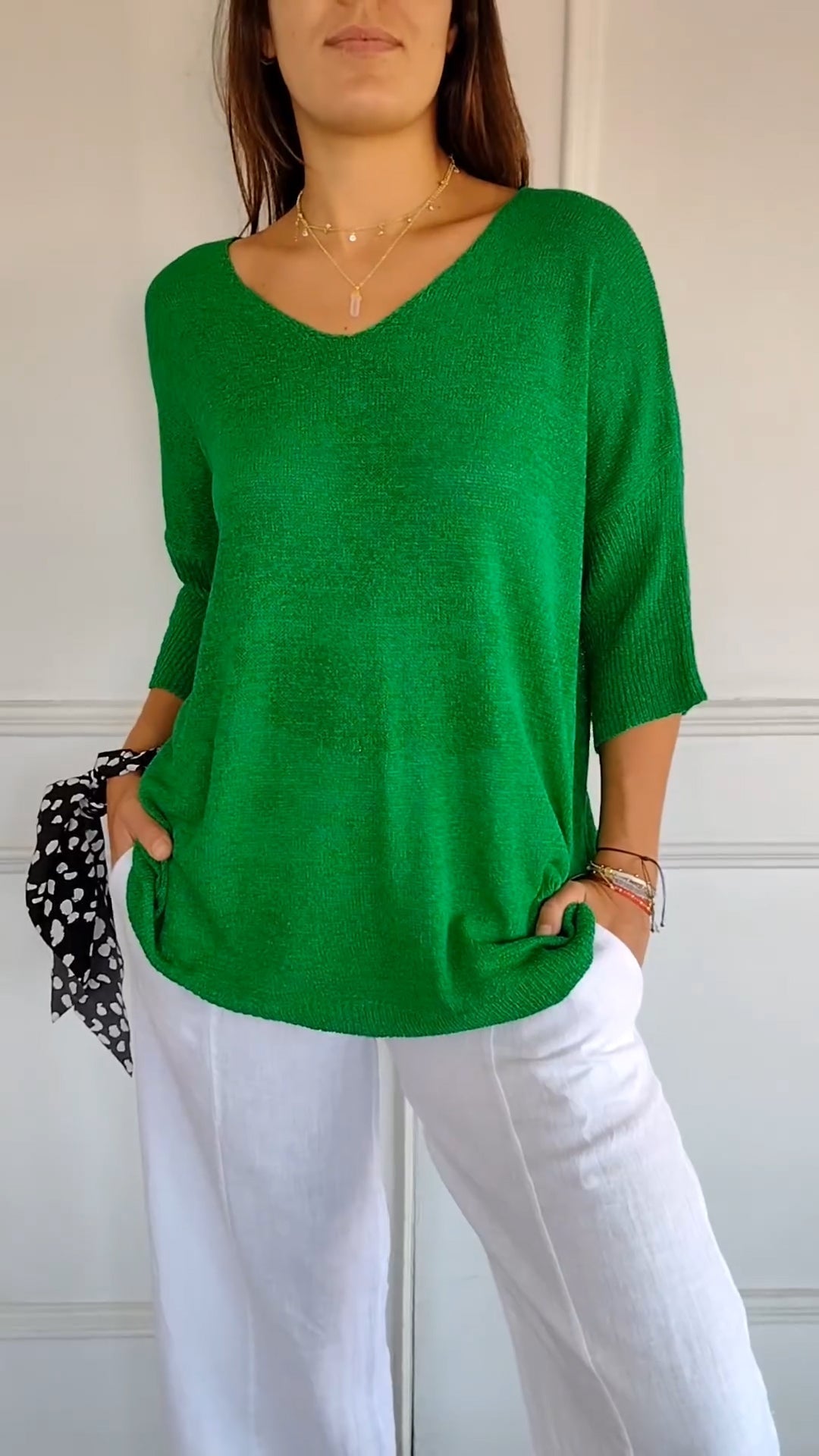 Lauren™ | Casual V-Neck Top