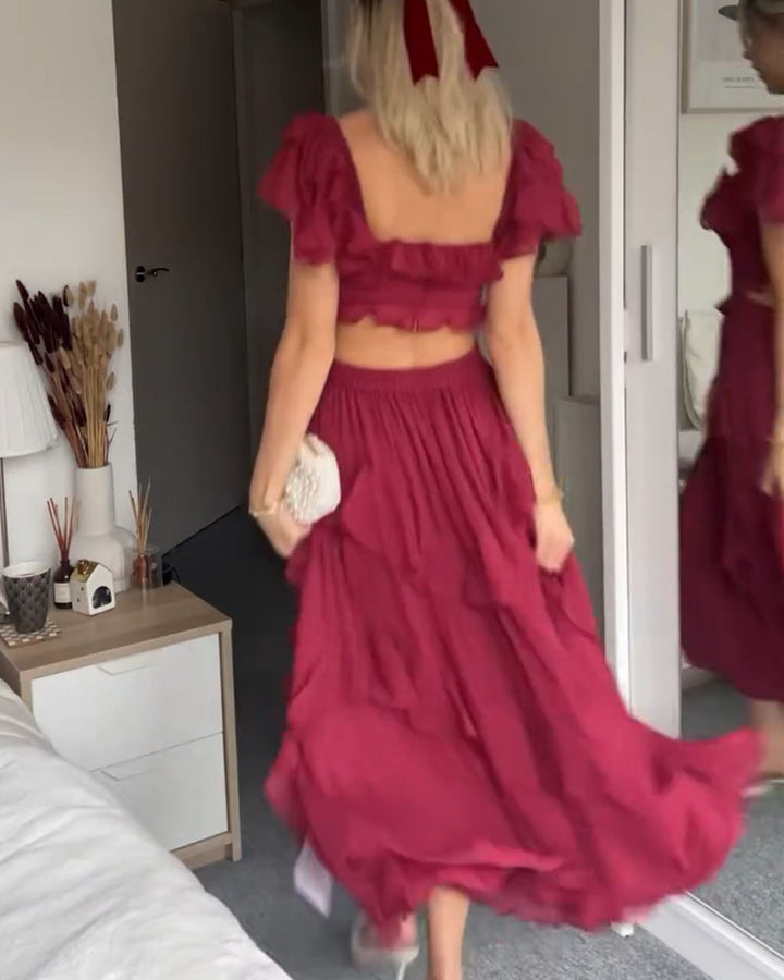 Elisa™ | Ruffle Dress