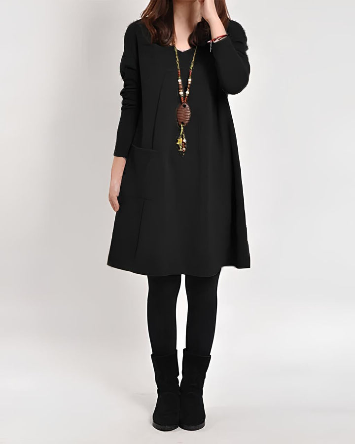 Ida™ | Timeless Single-Pocket Dress