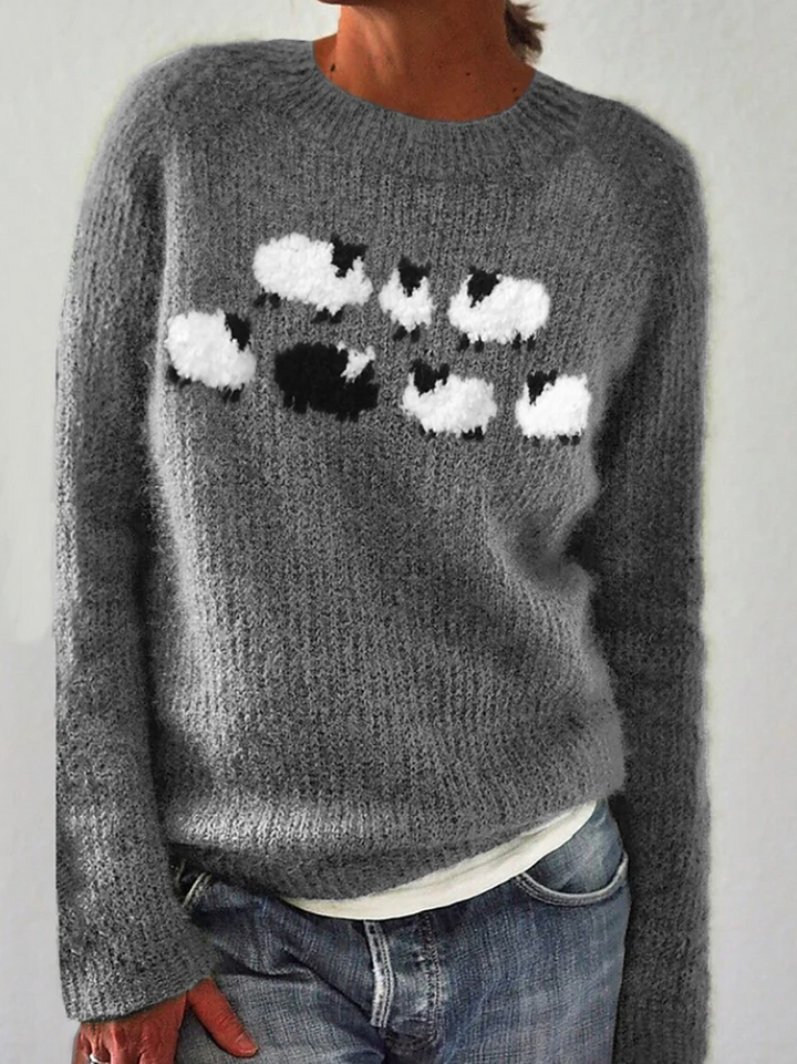 Verde™ | Handcrafted Style Long-Sleeve Sweater