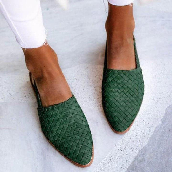 Joanne™ | Woven Slingback Flats