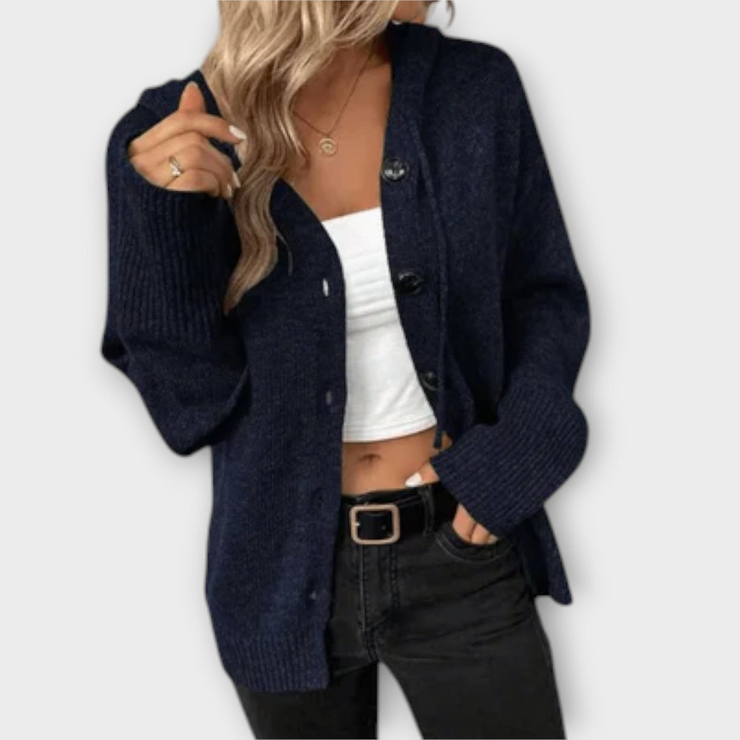 Brittan™ | Knit Cardigan with Buttons
