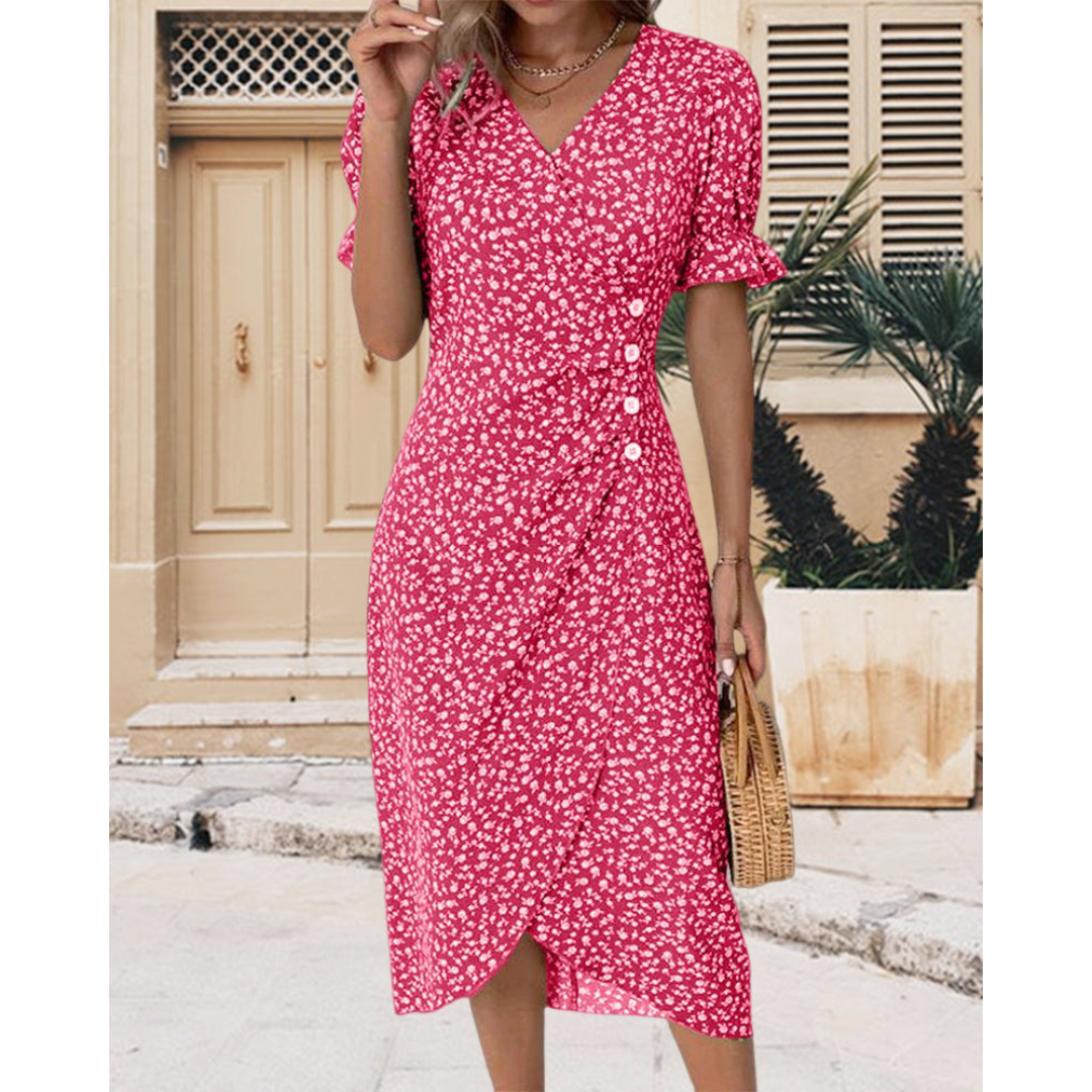Florence™ | Elegant Wrap Dress