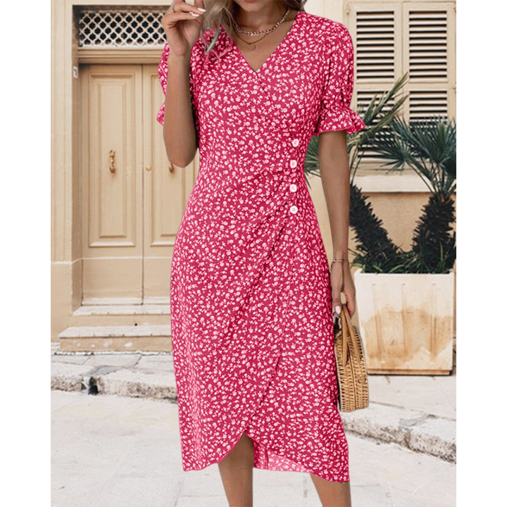 Florence™ | Elegant Wrap Dress