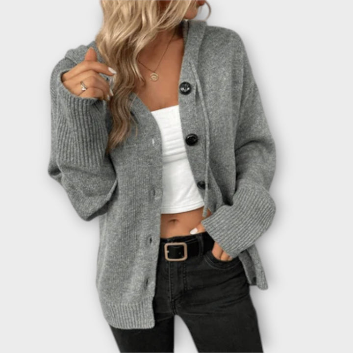 Brittan™ | Knit Cardigan with Buttons