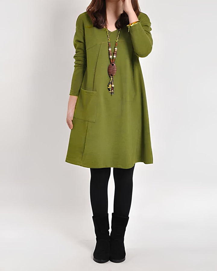 Ida™ | Timeless Single-Pocket Dress