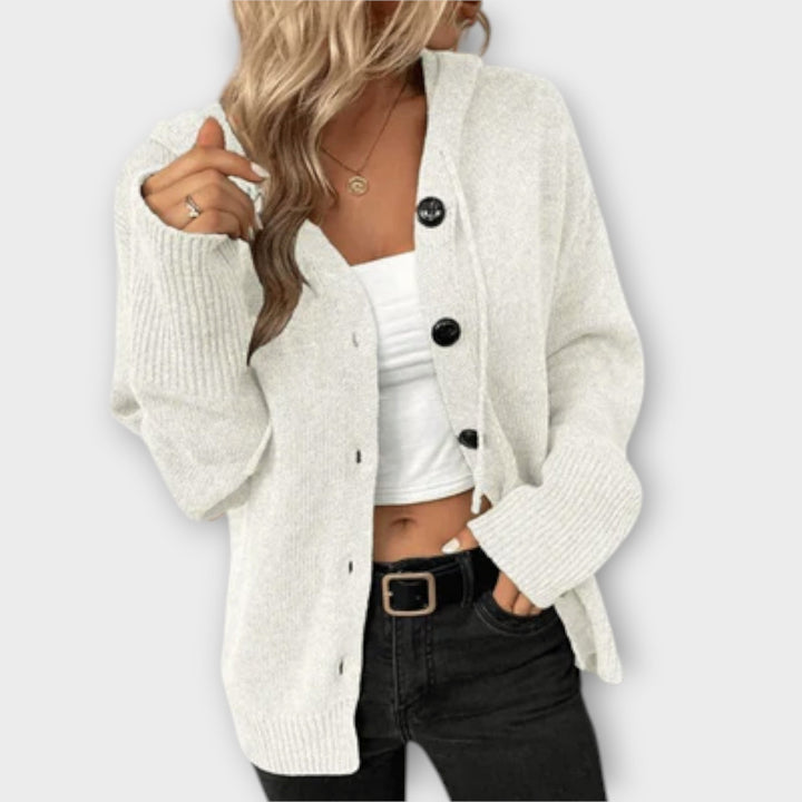 Brittan™ | Knit Cardigan with Buttons