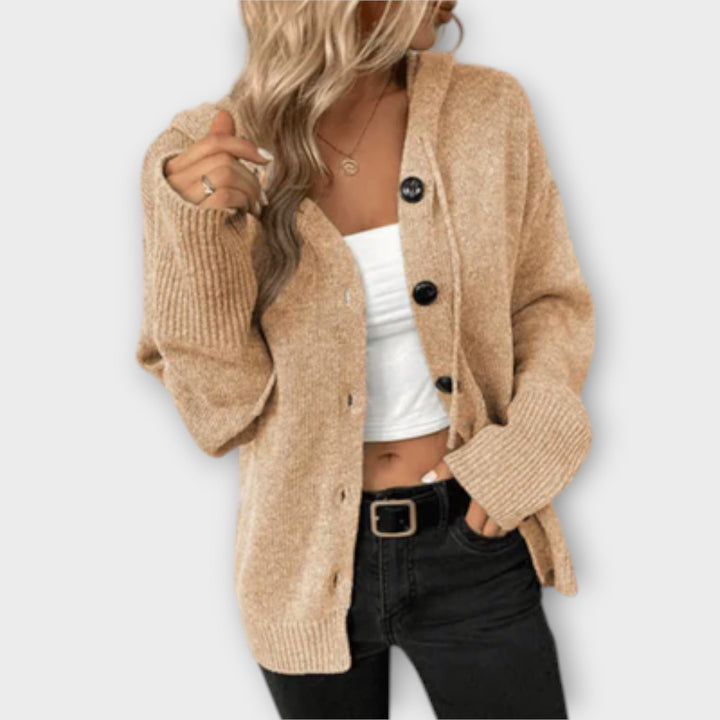 Brittan™ | Knit Cardigan with Buttons