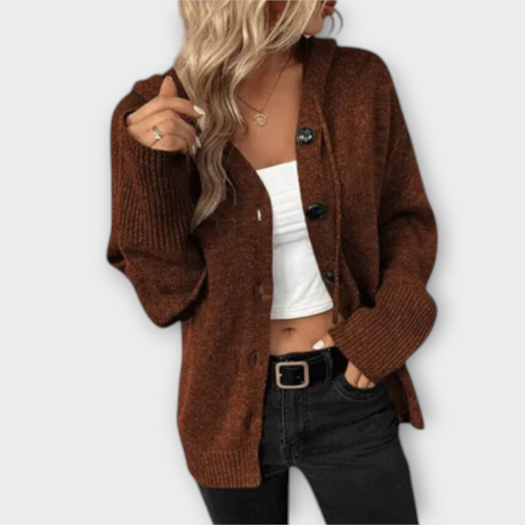 Brittan™ | Knit Cardigan with Buttons