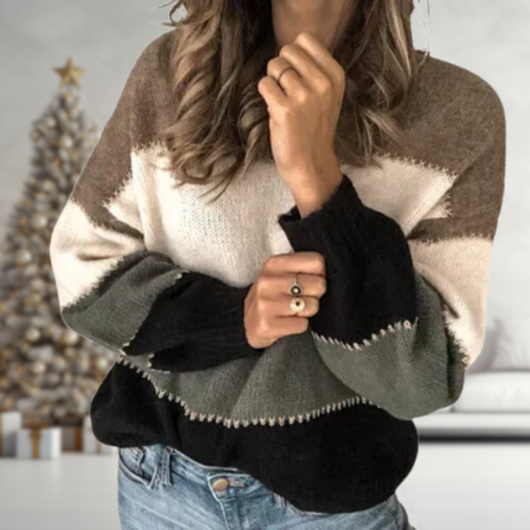 Vera™ | Sophisticated Striped Sweater