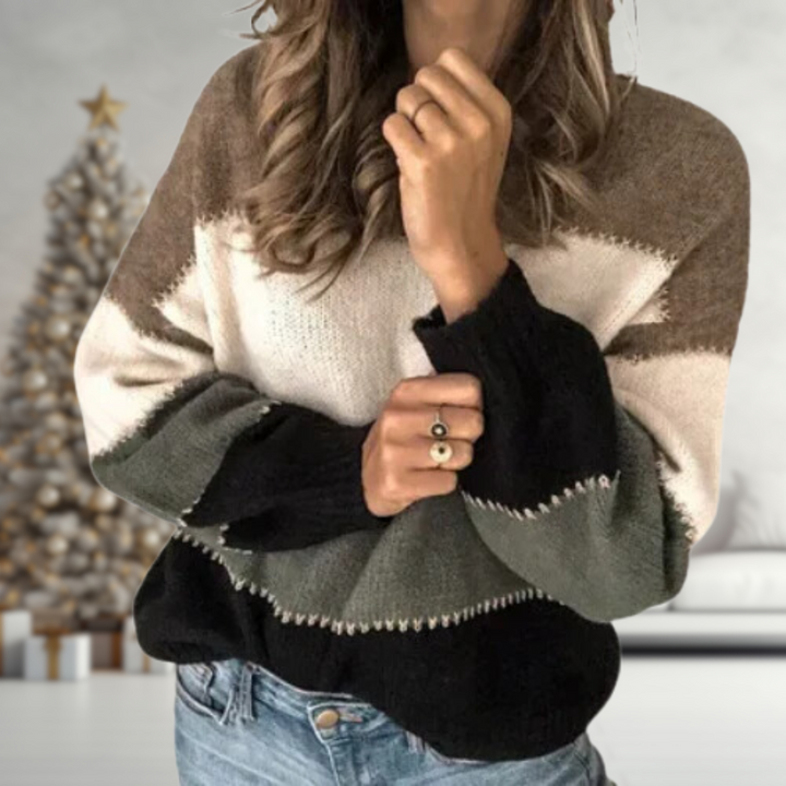 Vera™ | Sophisticated Striped Sweater