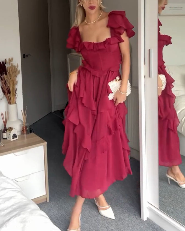 Elisa™ | Ruffle Dress