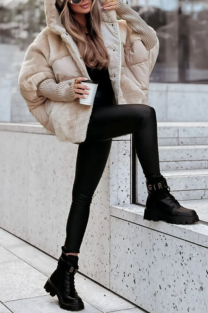 Marisa™ | Plush Comfort Hooded Jacket