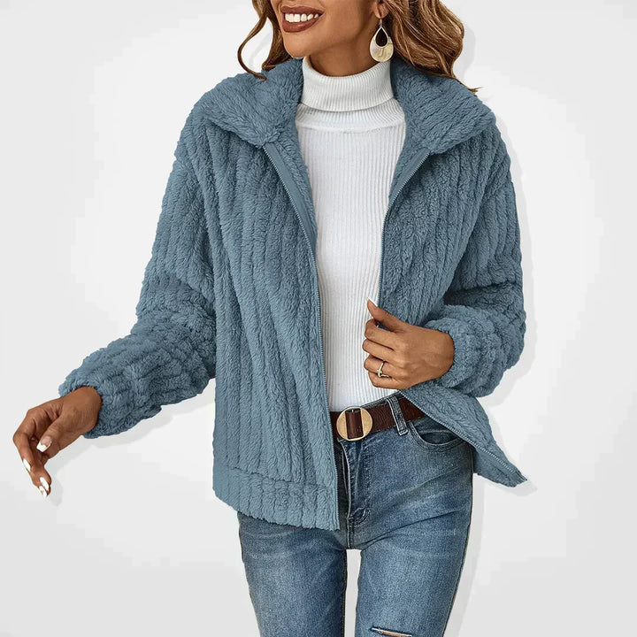 Sveva™ | Elegant Plush Cardigan
