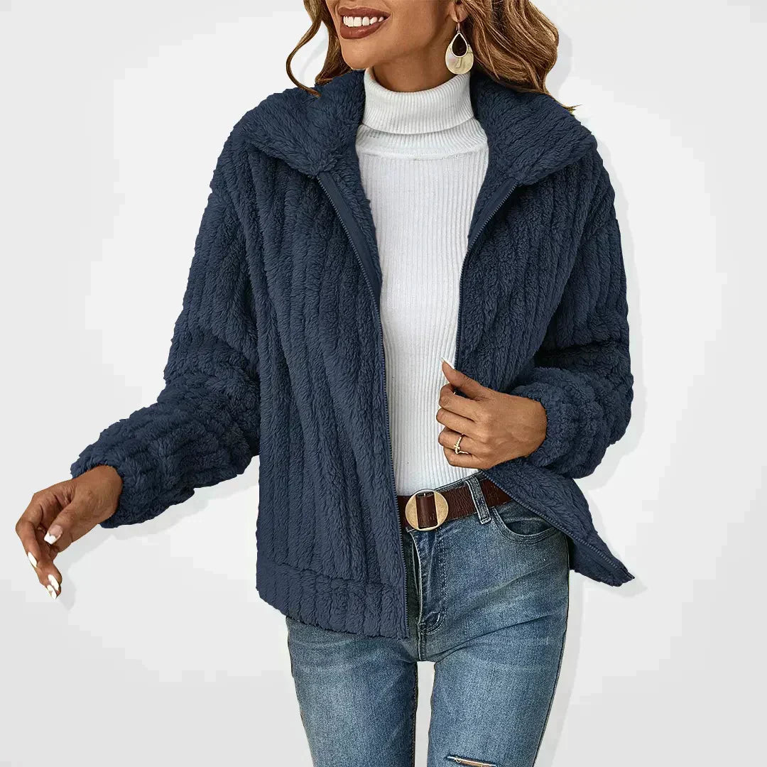 Sveva™ | Elegant Plush Cardigan