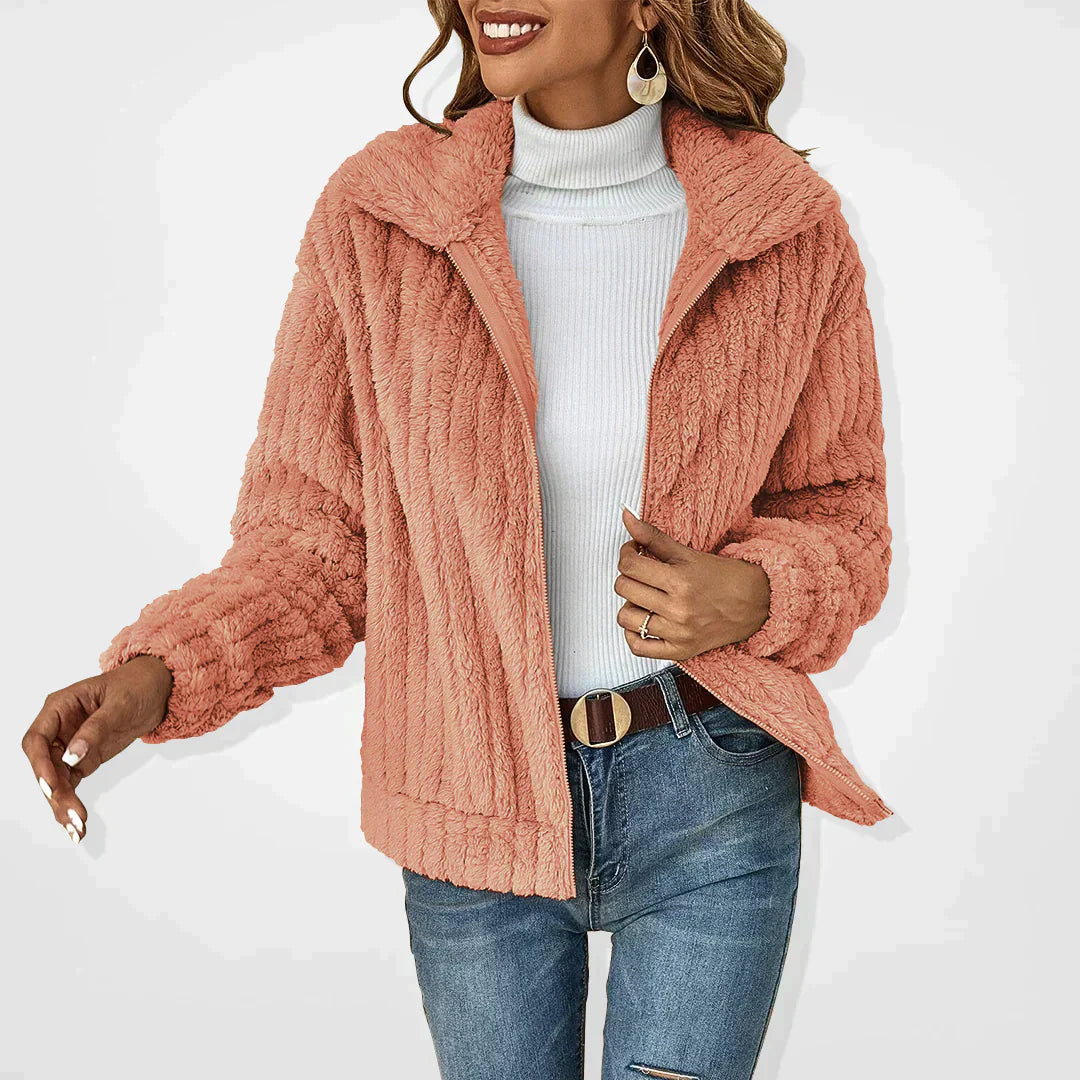 Sveva™ | Elegant Plush Cardigan