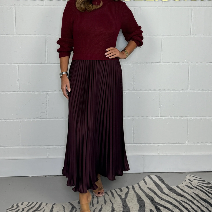 Livia™ | Sweater and Skirt Dress Set