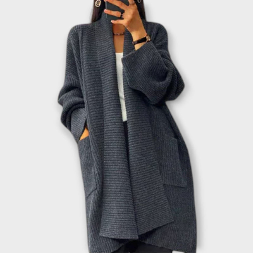 Euphemia™ | Long Knit Cardigan