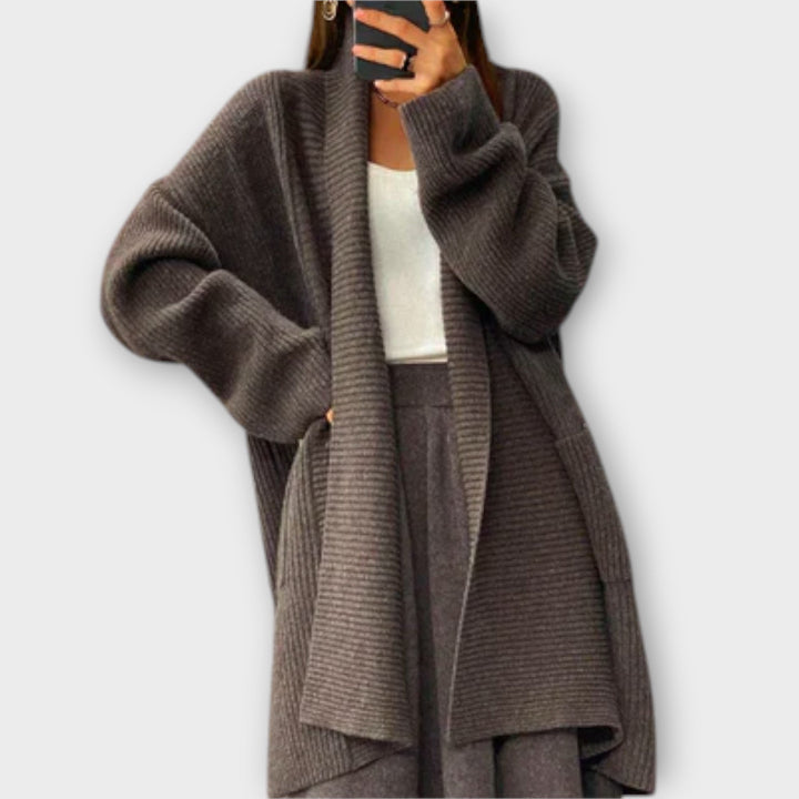 Euphemia™ | Long Knit Cardigan