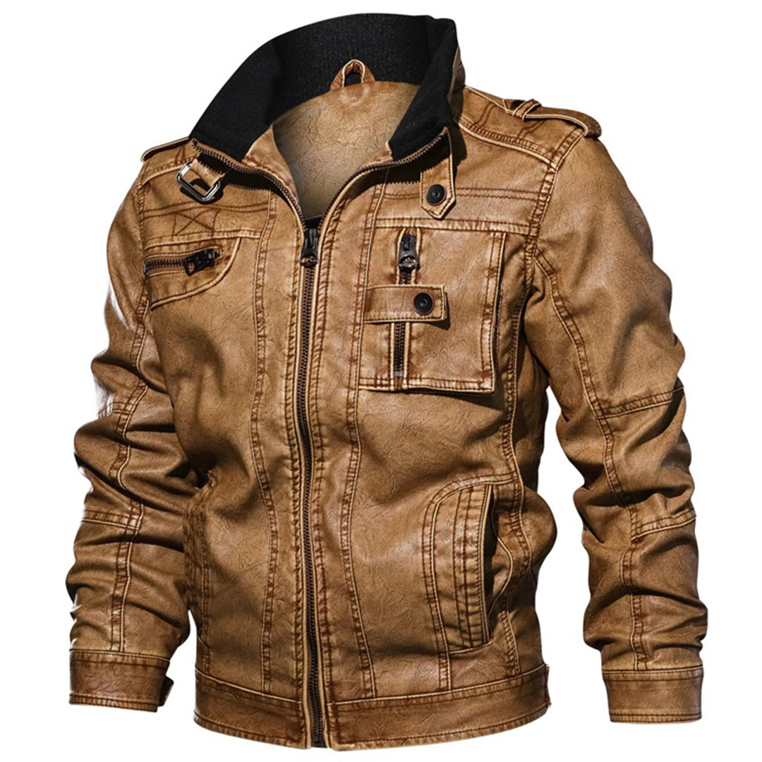 Gabriel™ | Elegant Leather Jacket