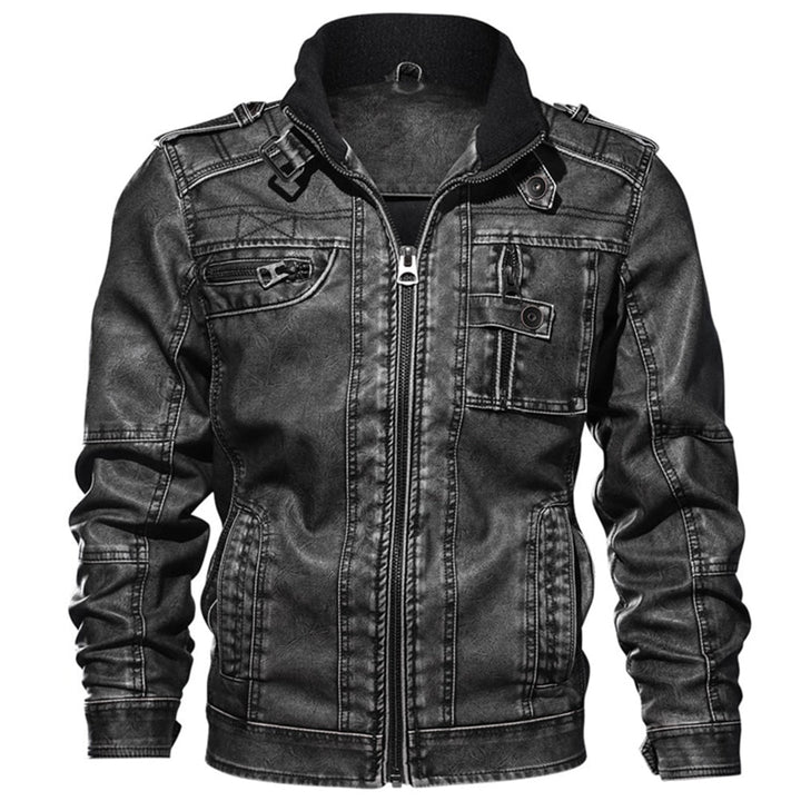 Gabriel™ | Elegant Leather Jacket