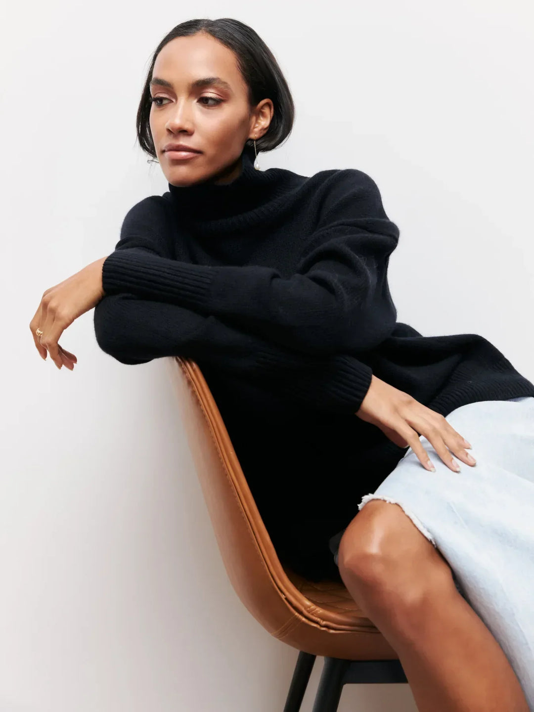 Lara™ | Sophisticated Oversized Turtleneck