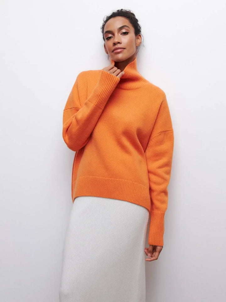 Lara™ | Sophisticated Oversized Turtleneck