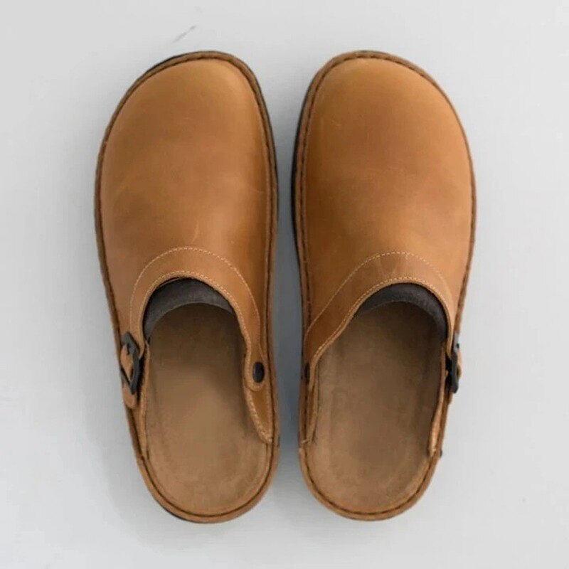 Louis™ | Premium Ortho Leather Clogs
