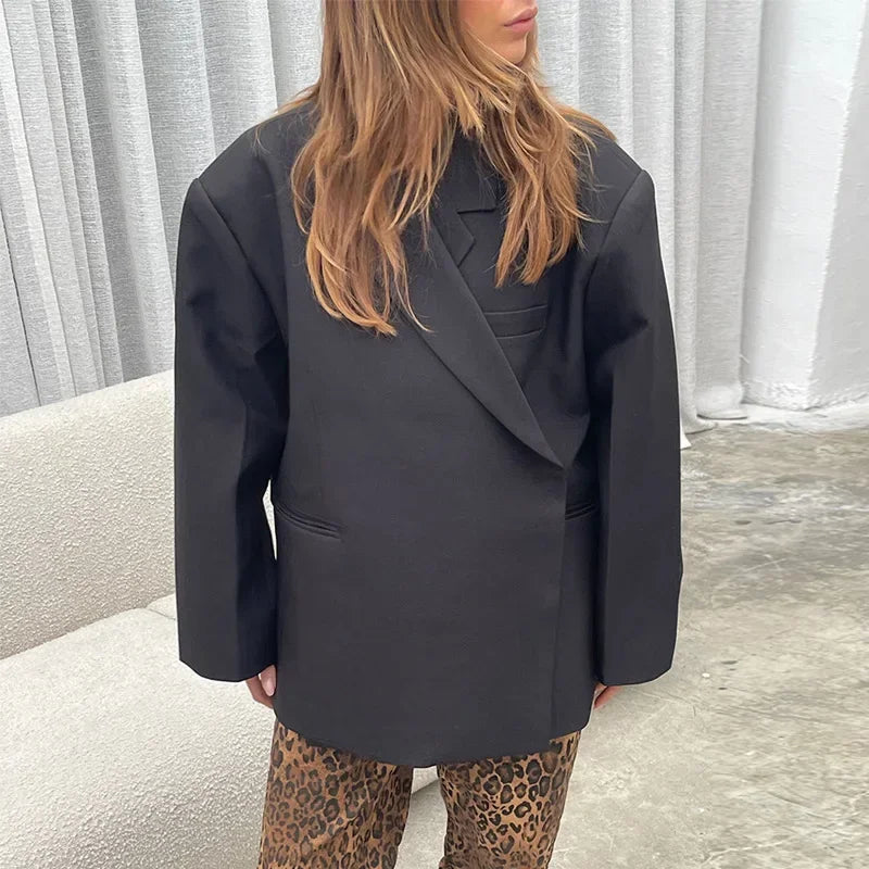 Isabelle™ | Chic Buttoned Blazer Coat