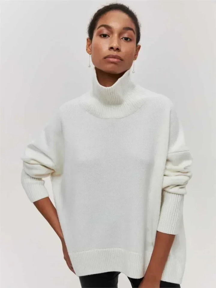 Lara™ | Sophisticated Oversized Turtleneck