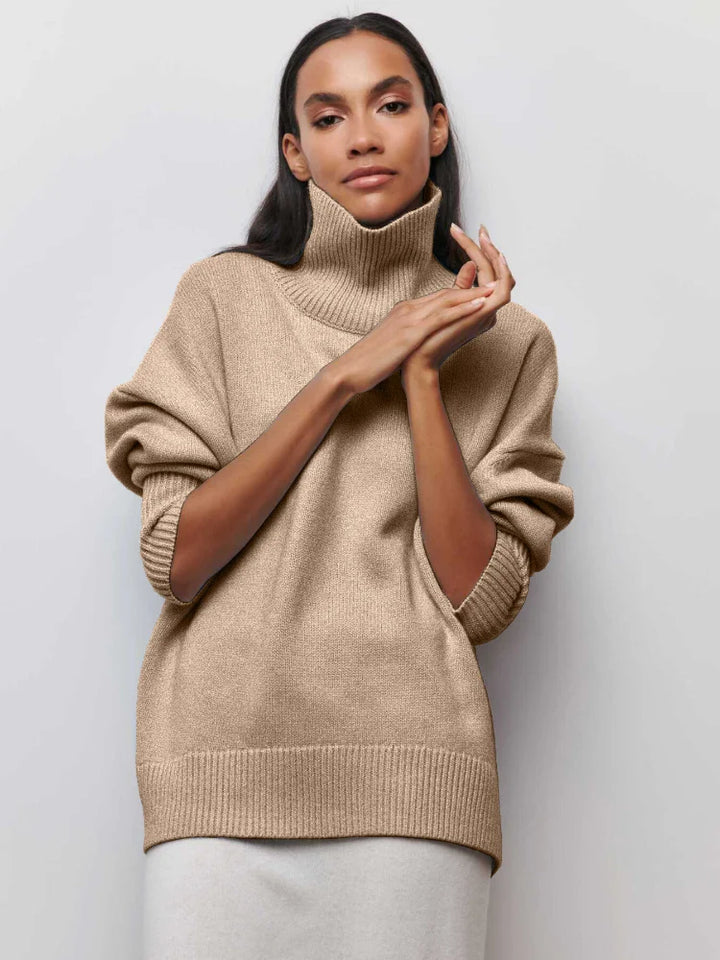 Lara™ | Sophisticated Oversized Turtleneck