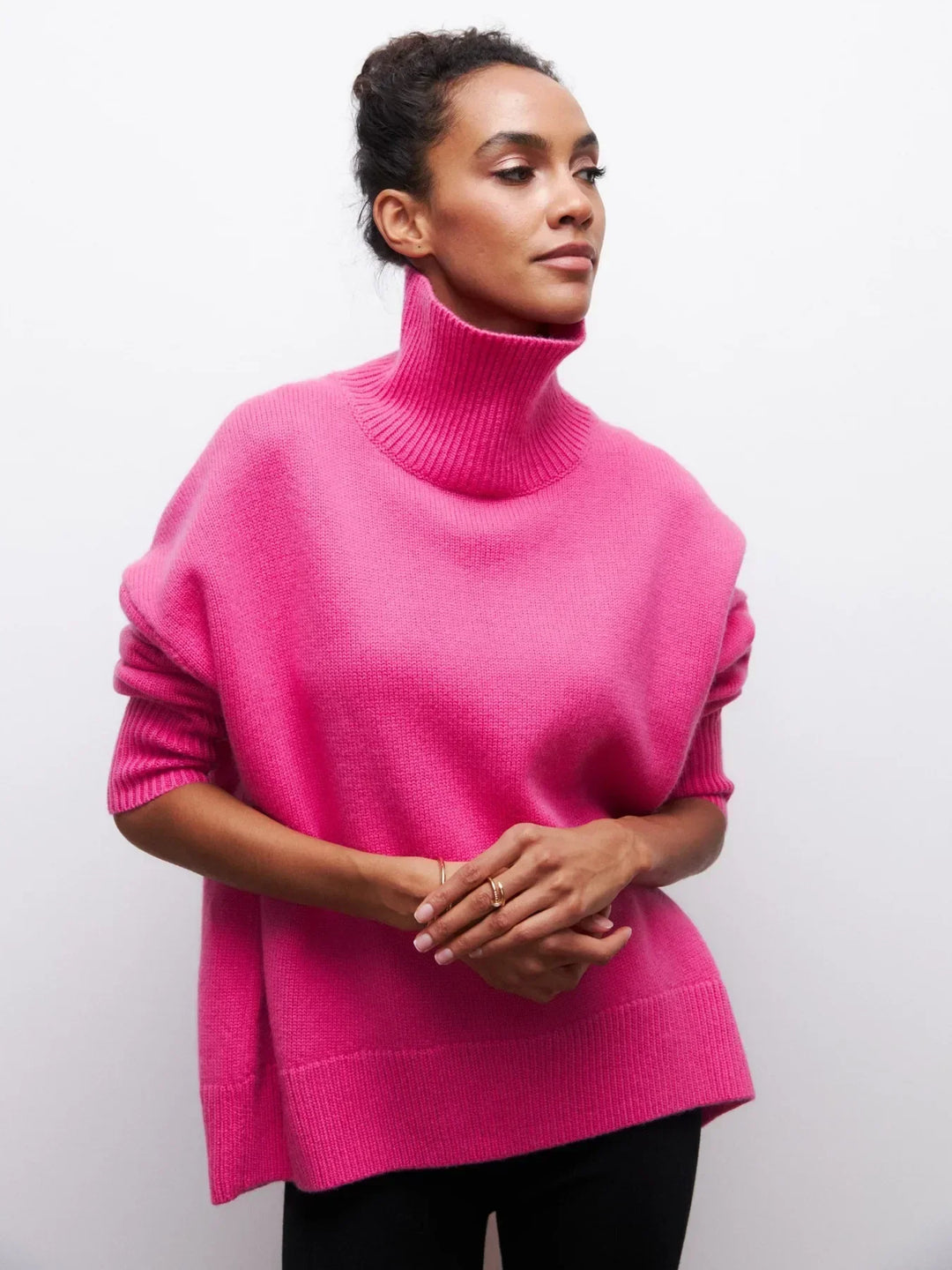 Lara™ | Sophisticated Oversized Turtleneck