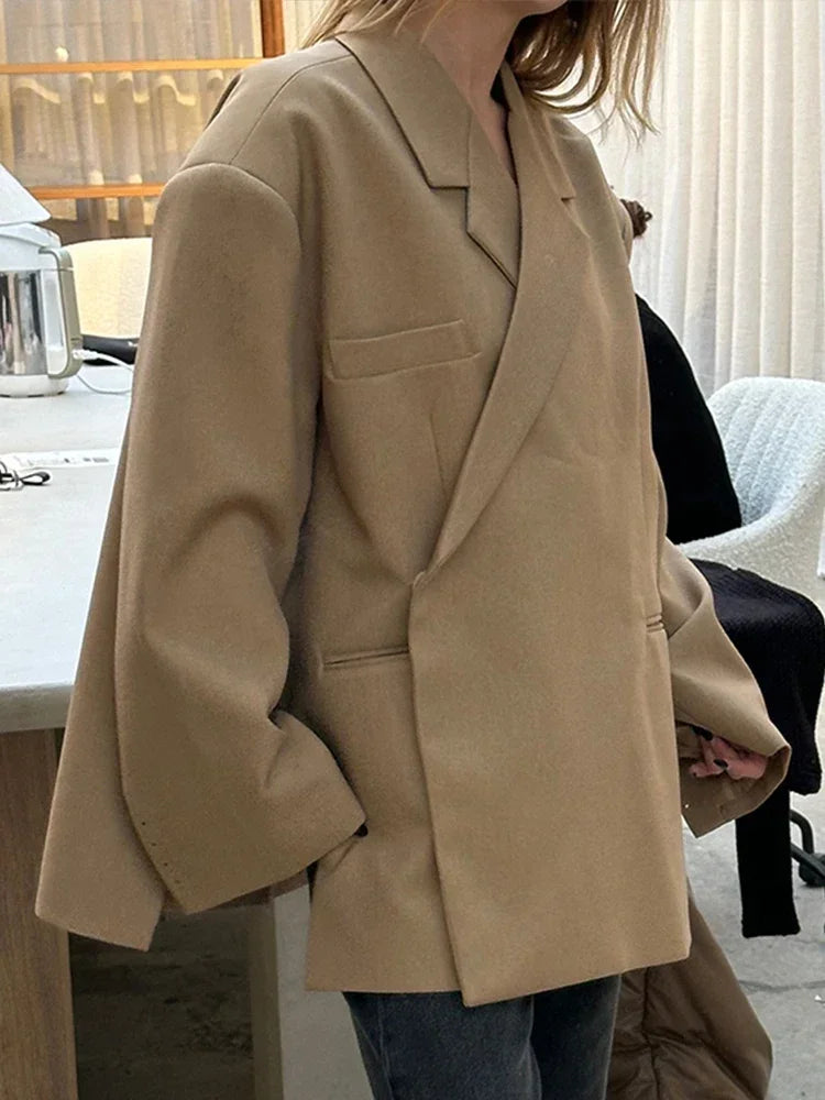Isabelle™ | Chic Buttoned Blazer Coat