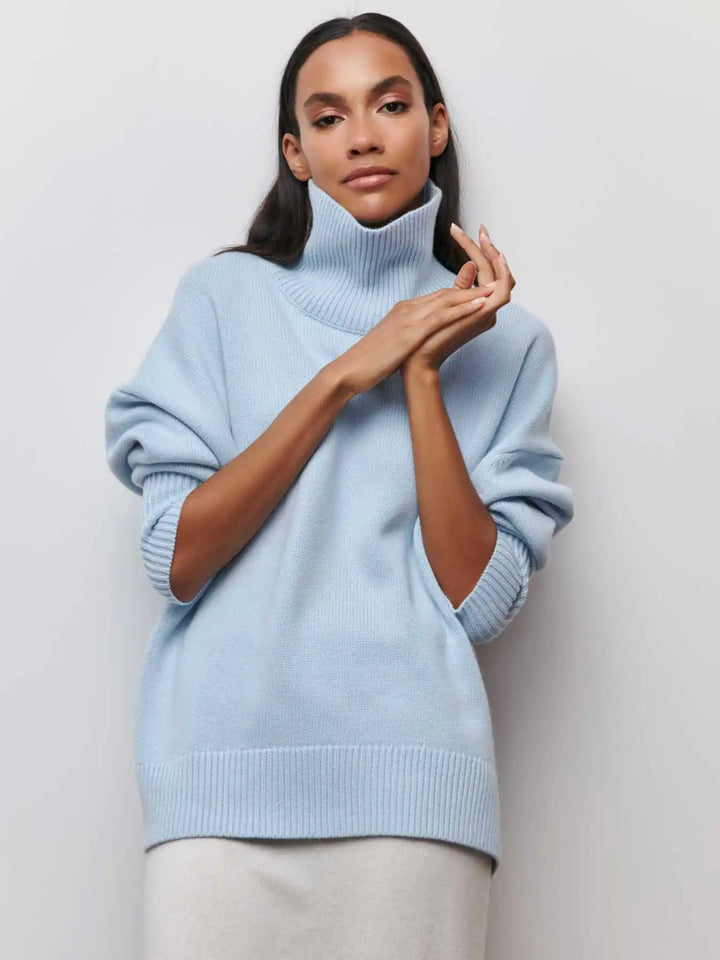 Lara™ | Sophisticated Oversized Turtleneck