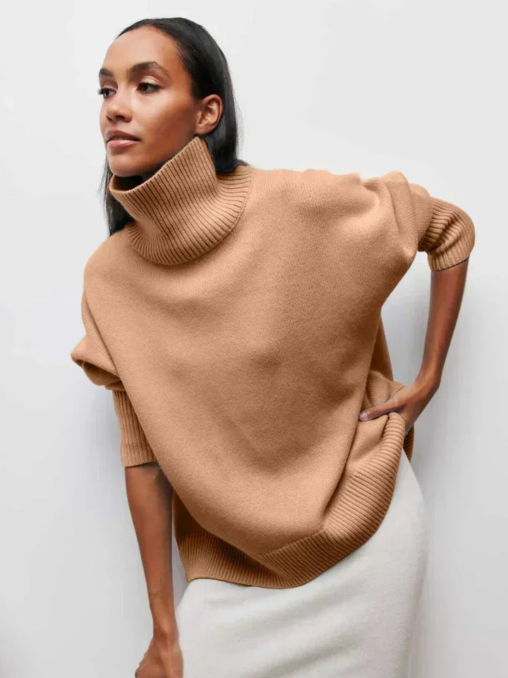 Lara™ | Sophisticated Oversized Turtleneck