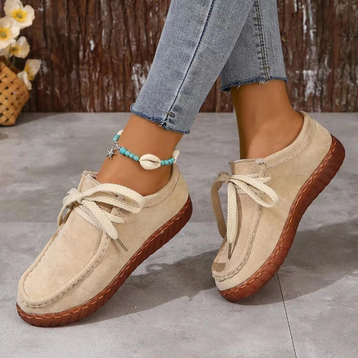 Liana™ | Trendy Lace-Up Orthopedic Sneakers