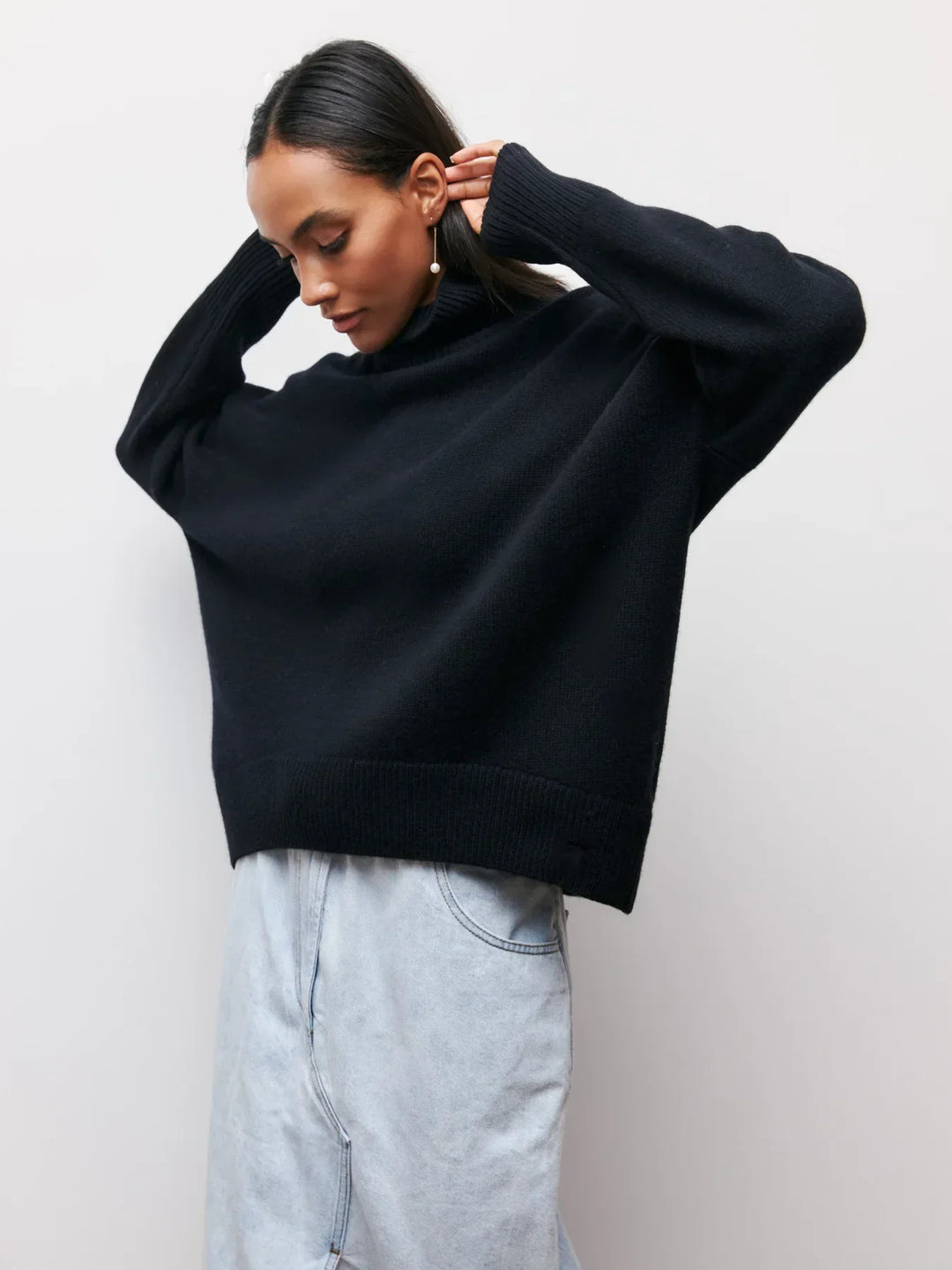Lara™ | Sophisticated Oversized Turtleneck