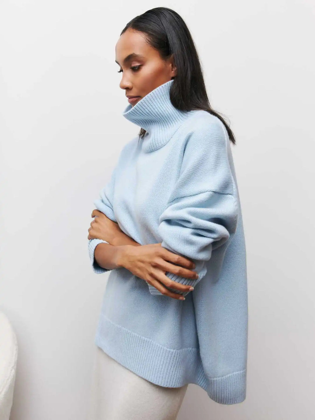Lara™ | Sophisticated Oversized Turtleneck