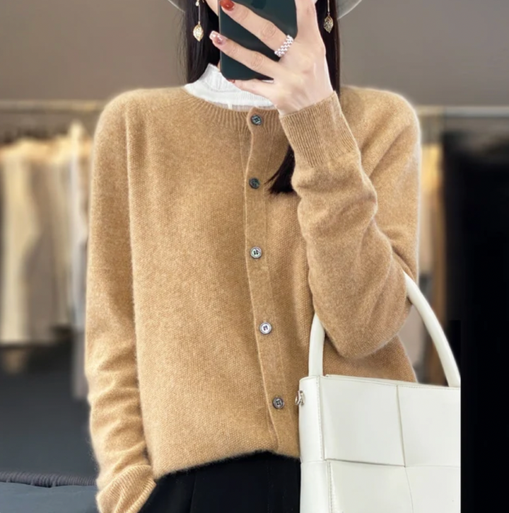 Sofia™ | Warm Handcrafted Cardigan