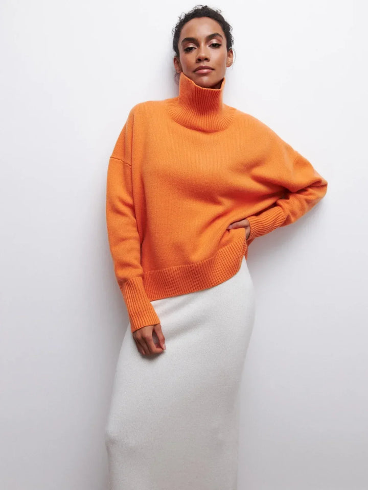 Lara™ | Sophisticated Oversized Turtleneck