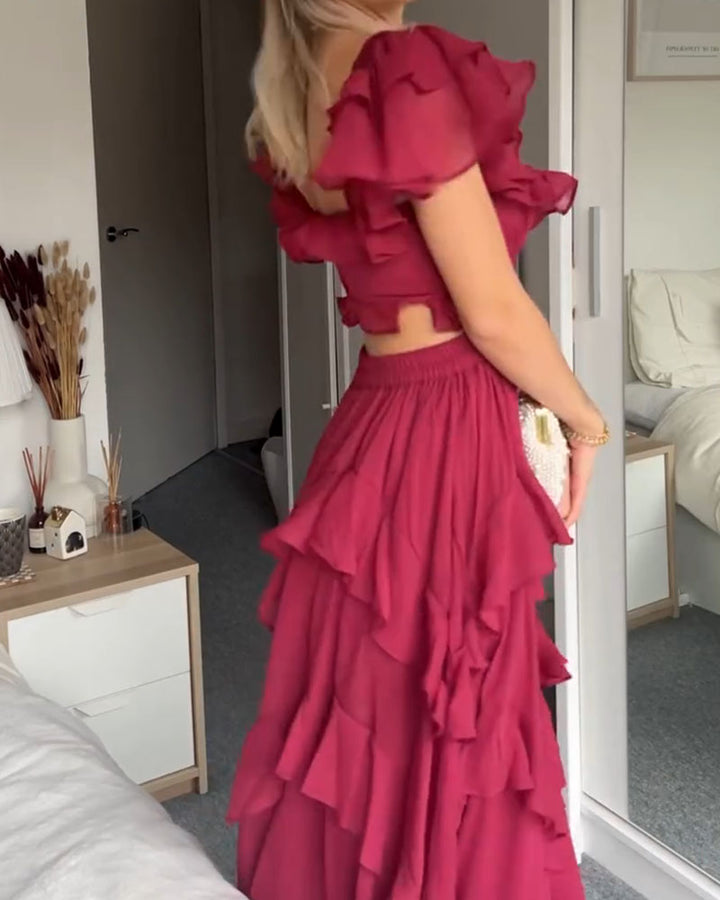 Elisa™ | Ruffle Dress