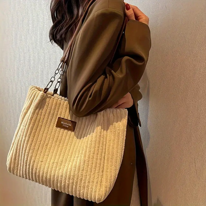 Megan™ | Cotton Corduroy Bag