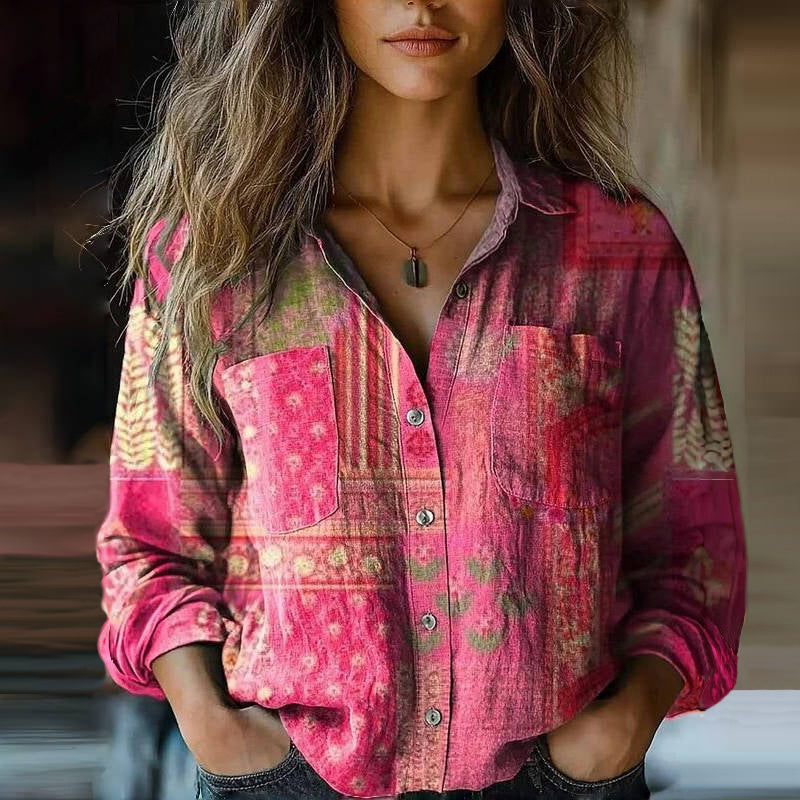 Jen™ | Vintage Cotton Blouse
