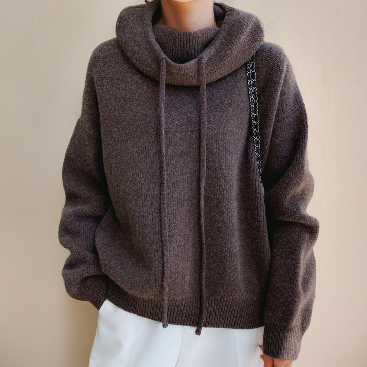 Harlow™ | Cozy Turtleneck Hoodie