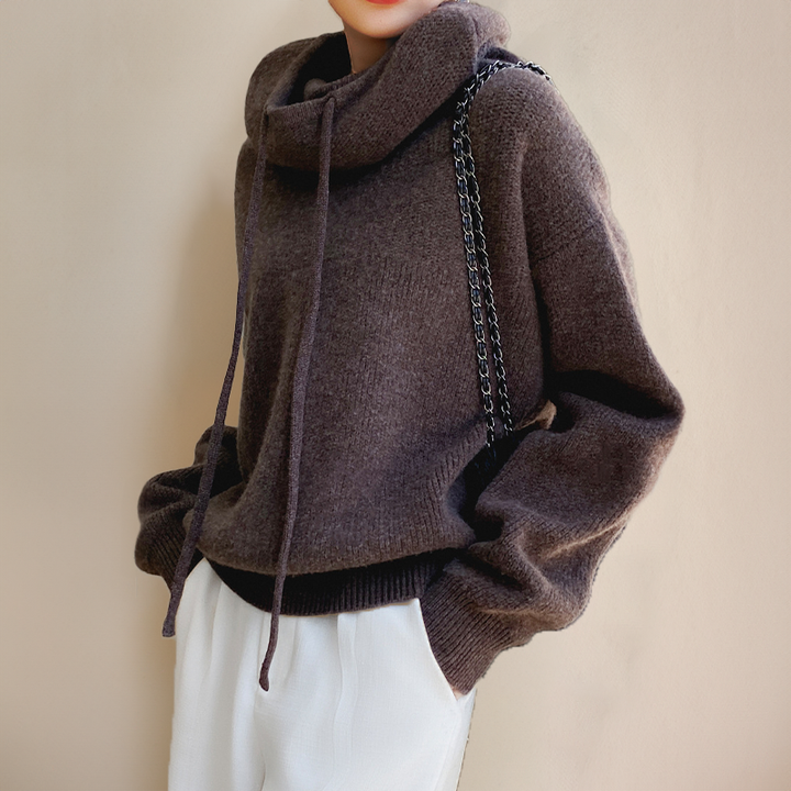 Harlow™ | Cozy Turtleneck Hoodie