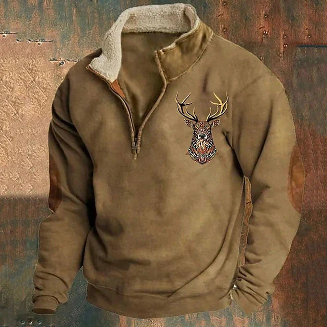 Lukas™ | Quarter Zip-Up Sweater