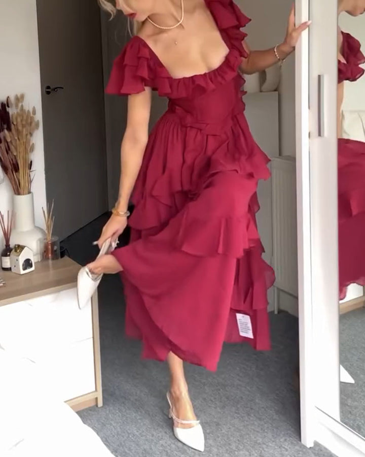 Elisa™ | Ruffle Dress